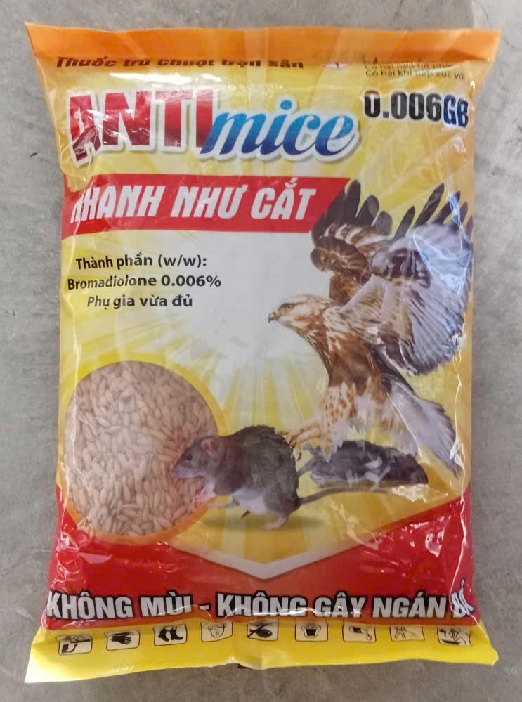 Thuốc diệt chuột Antimice 0.006GB 1 KG