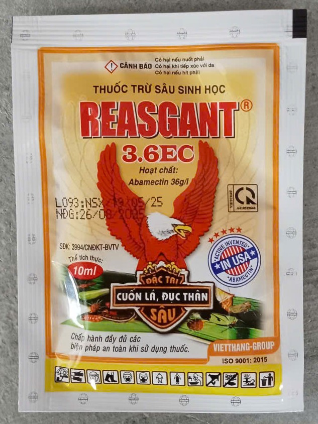 REASGANT ( Cuốn lá, Đục thân )