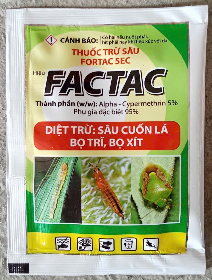 FACTAC ( Cuốn lá, Bọ trĩ, Bọ xít )