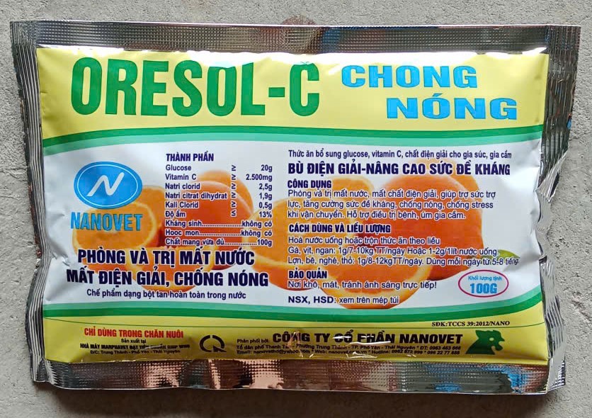 Oresol-C Chống Nóng