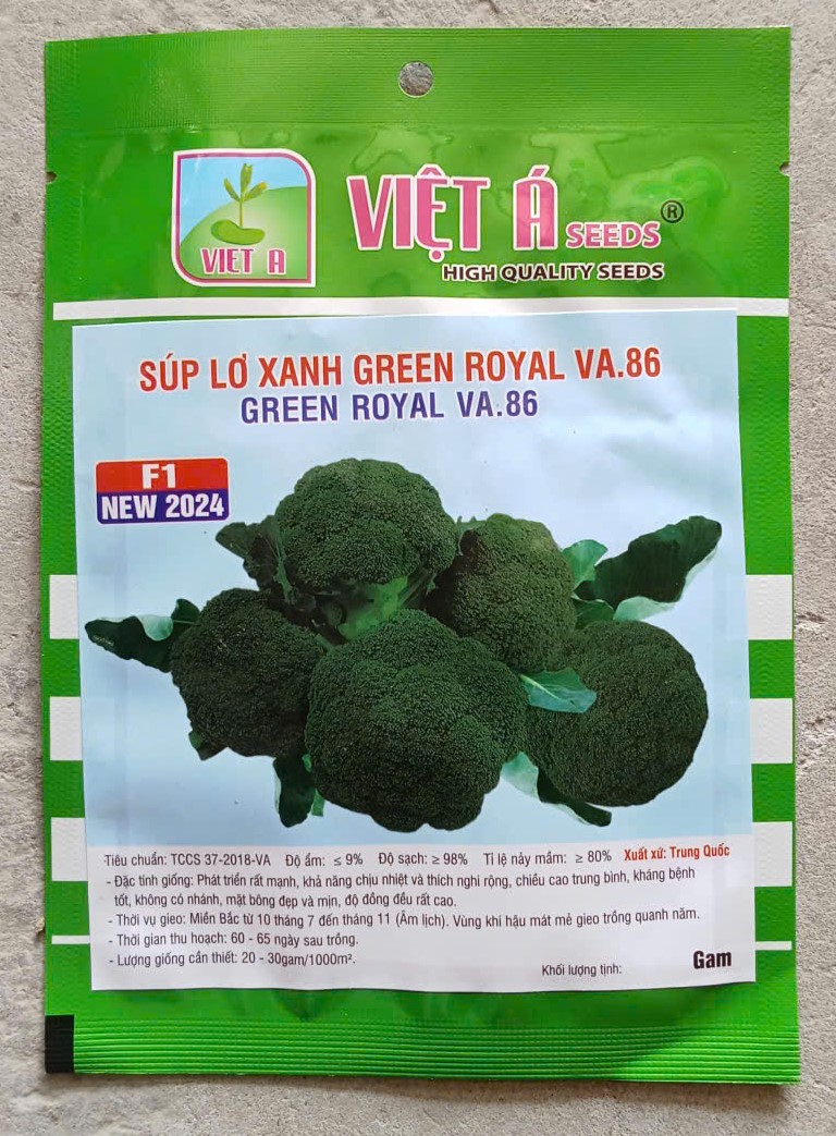 Súp Lơ Xanh Green Royal VA.86 ( Gói )