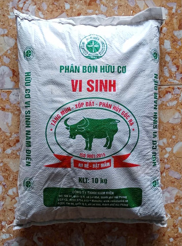 Phân bón hữu cơ vi sinh Nam Điền