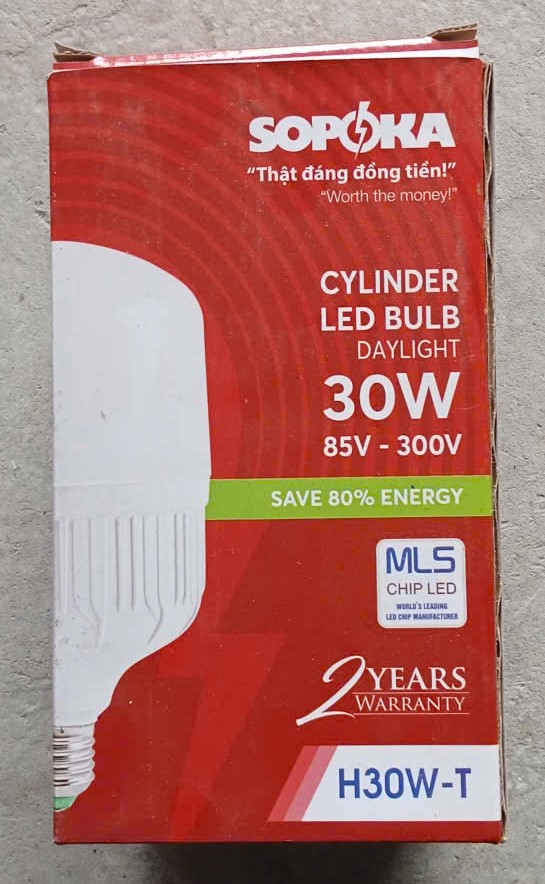 Bóng đèn LED tròn SOPOKA 30W