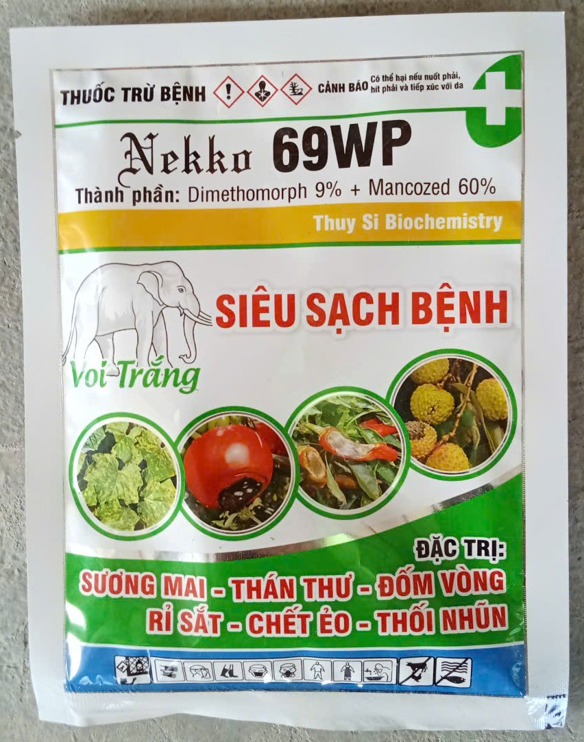 Nekko 69WP ( Sương mai, thán thư )