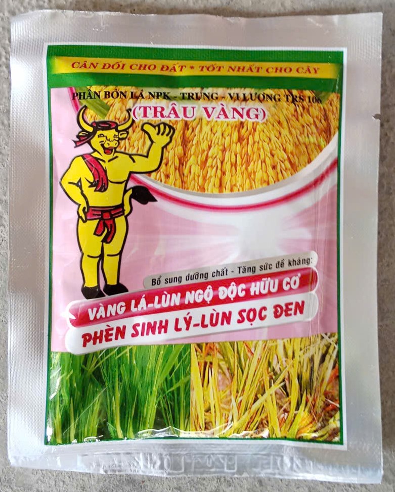 TRÂU VÀNG ( Giúp xanh cây, Chống vàng lá )