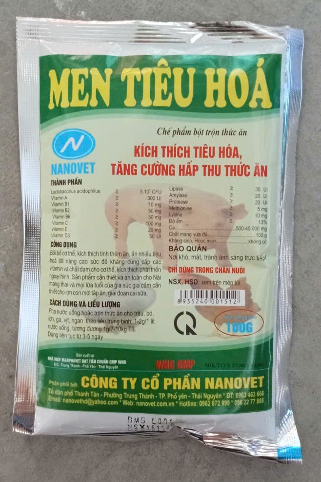 Men Tiêu Hoá 