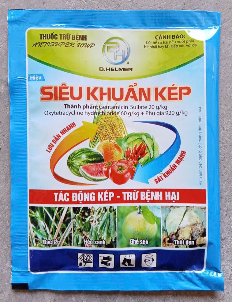SIÊU KHUẨN KÉP ( ANTISUPER 80WP ) sát khuẩn mạnh
