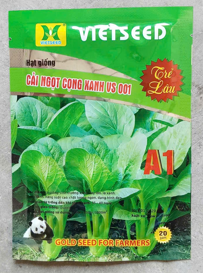 Cải Ngọt Cọng Xanh VS 001 ( Cải Chíp ) ( Gói )