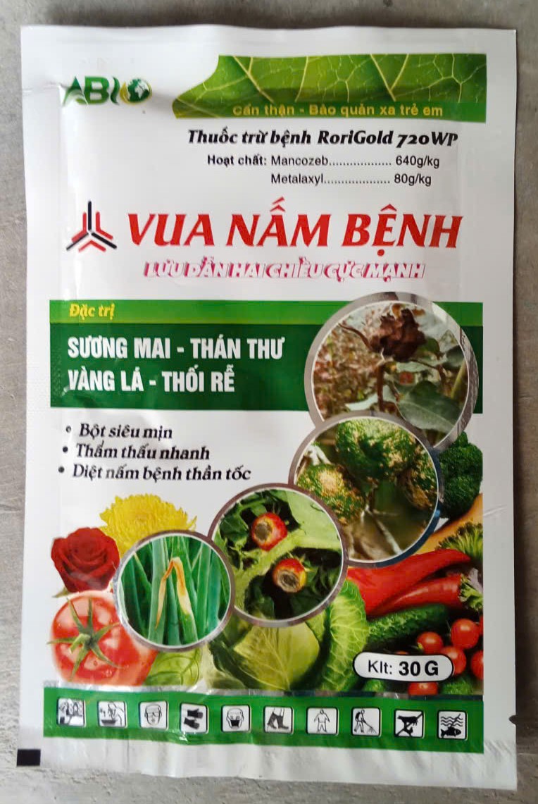 Vua Nấm Bệnh ( Sương mai, thán thư.. )