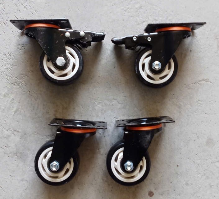 Bánh xe 7 có phanh ( Chiếc )