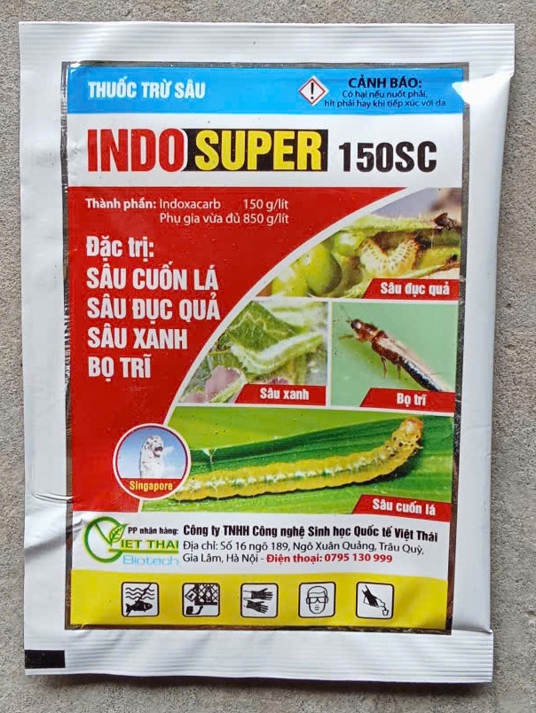 INDO SUPER 150SC (  Cuốn Lá, Đục Quả, Xanh, Trĩ )