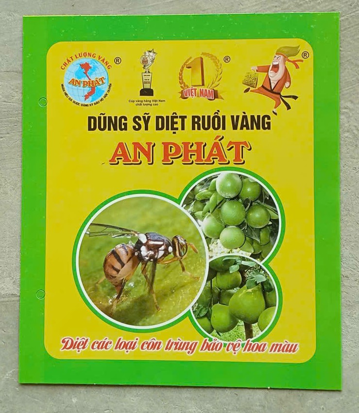BẪY RUỒI VÀNG - DIỆT RUỒI VÀNG  ( Cái )