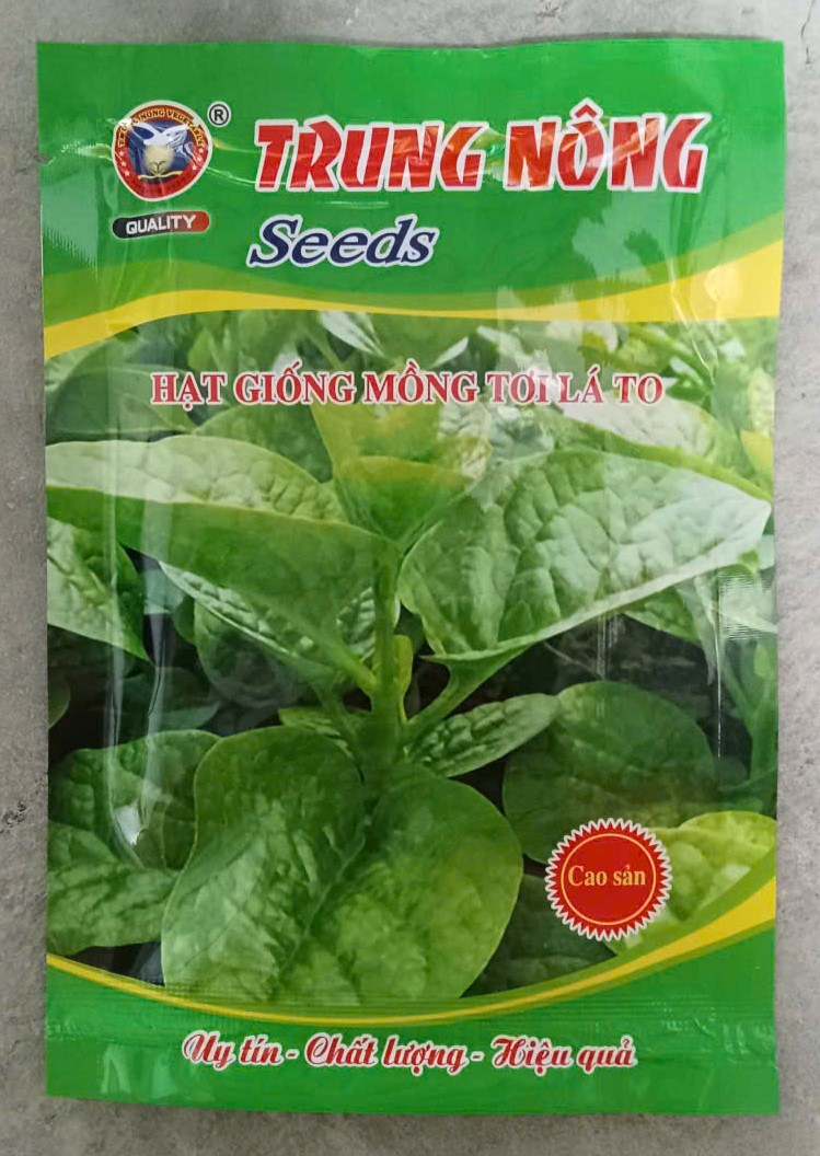 Mồng Tơi Lá To TRUNG NÔNG Seeds