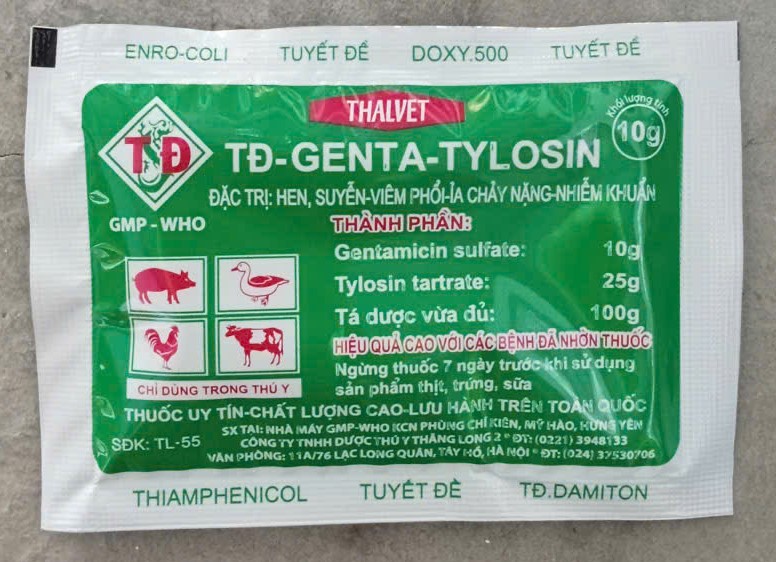 GENTA-TYLOSIN ( Gói )
