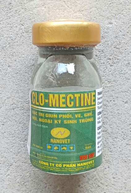 CLO-MECTINE ( Giun phổi, ve, ghẻ ) ( Lọ )