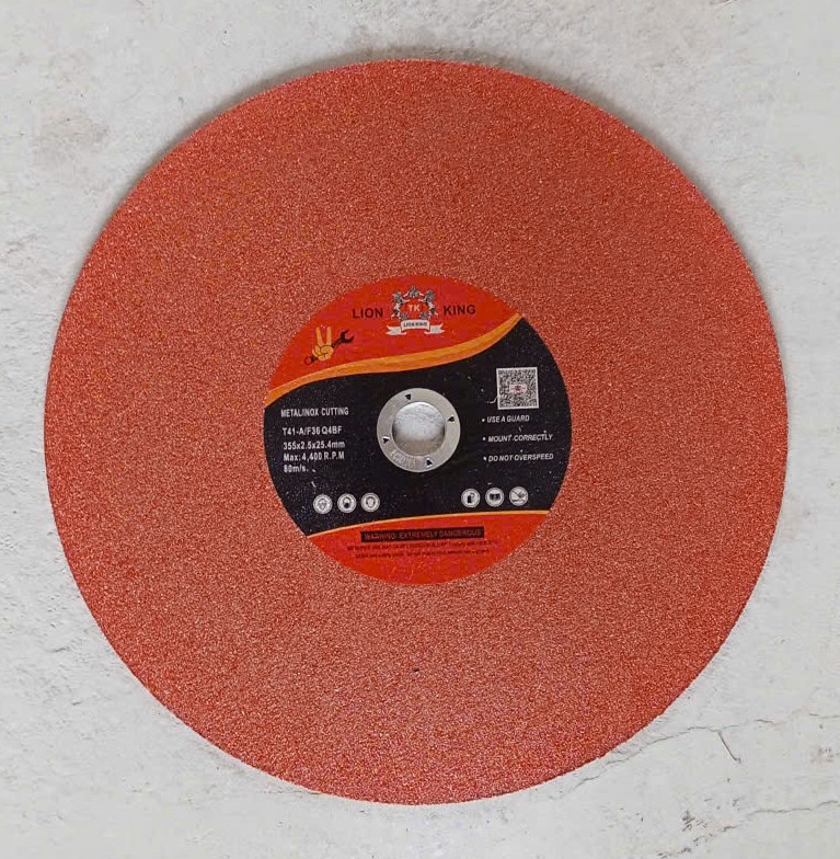 Đá Cắt To 355mm LION KING Màu Đỏ ( Chiếc )