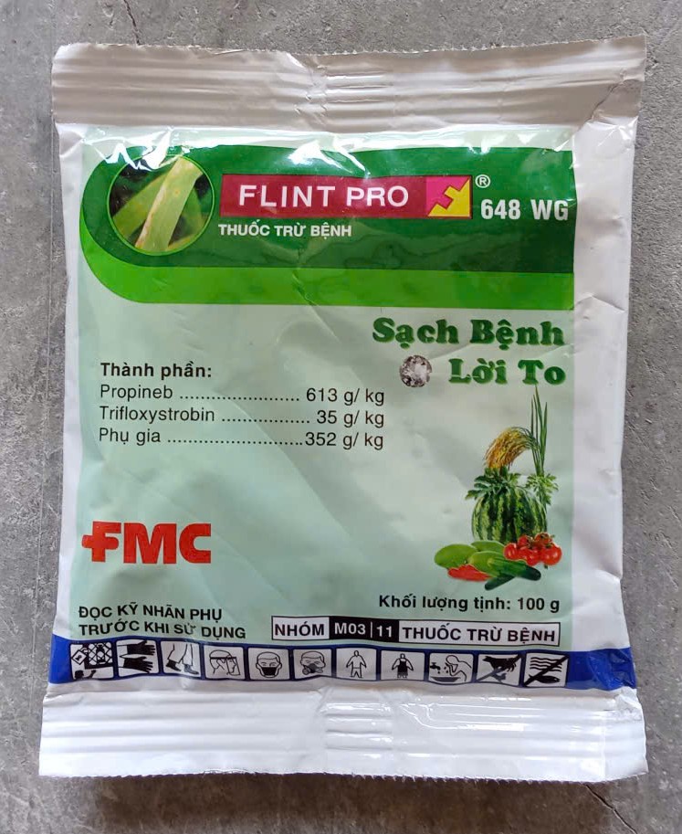 FLINT PRO 648 WG ( Đạo ôn lúa, Thán thư, Đốm lá )